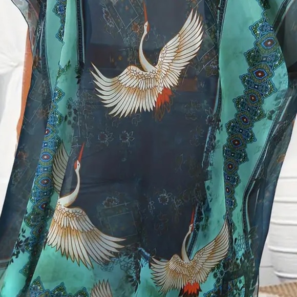 Boho crane top - Picture 4 of 5